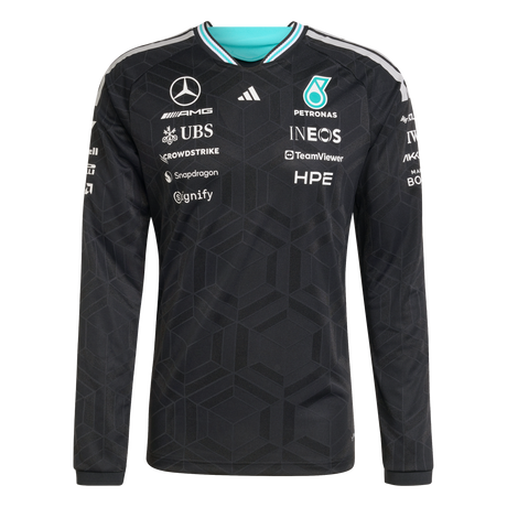 ADIDAS - Maglia Autentica A Maniche Lunghe Mercedes-Amg Petronas Formula 1 Team Driver - Uomo - image 7