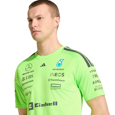 ADIDAS - Mercedes - Amg Petronas Formula 1 Setup Tee - Uomo - Green - image 6