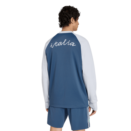 ADIDAS - Italy 26 Away Pre-Match Warm Top - Uomo - Blue - image 3