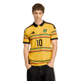 ADIDAS - Jamaica 26 X Bob Marley Home Marley 10 Jersey - Uomo - Yellow - image 3