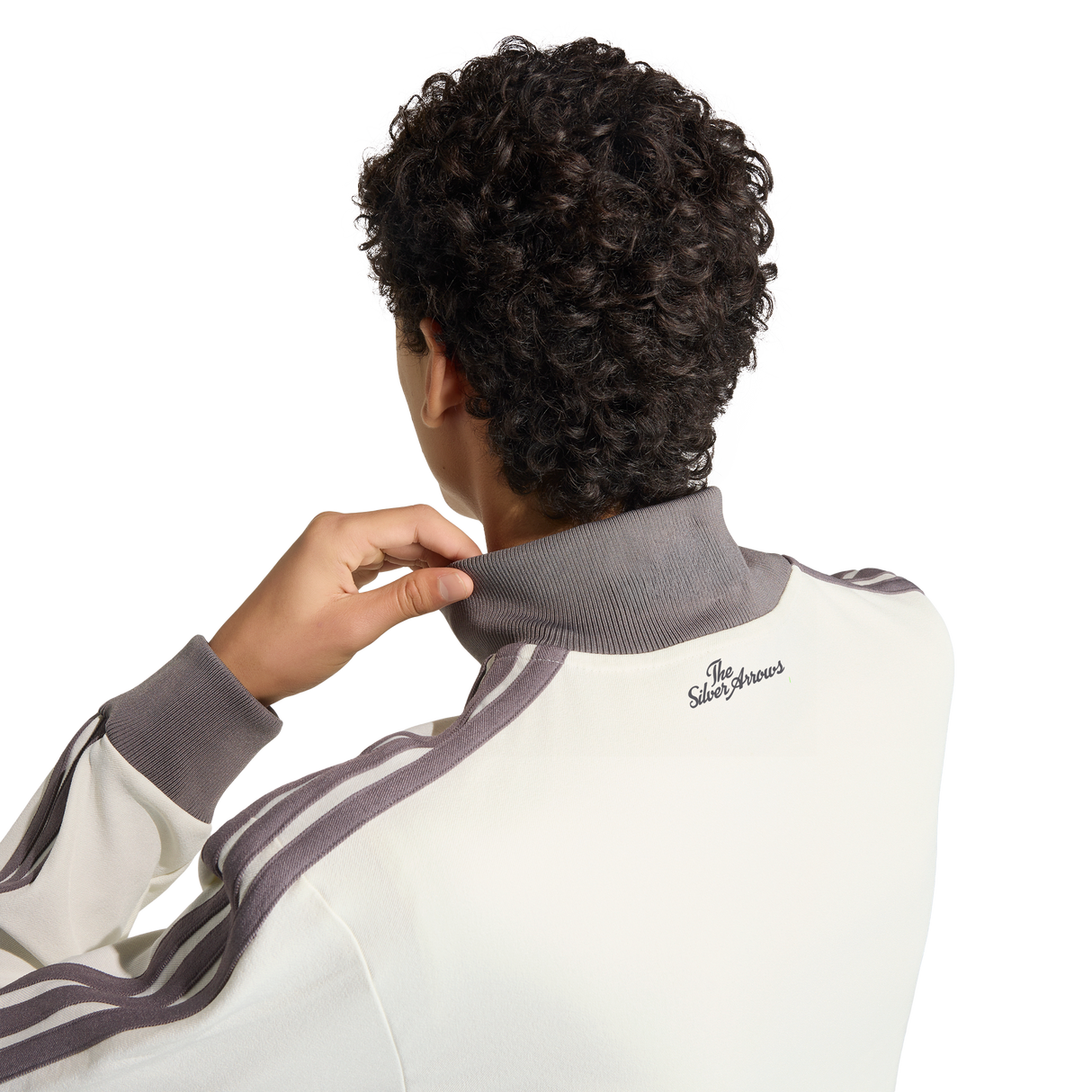 ADIDAS - Mercedes - Amg Petronas Formula 1 Team Silver Arrows Icon Track Top - Uomo - White - image 7