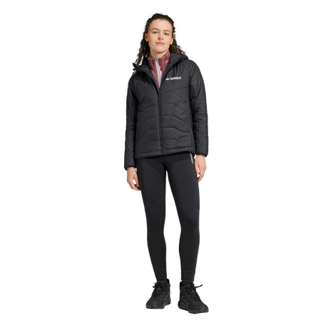 ADIDAS - Giacca TERREX Multi Synthetic Insulated Hooded - Donna - Black - image 7