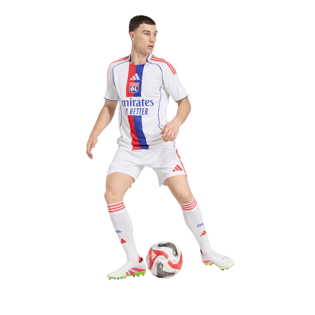 ADIDAS - Maglia Home Olympique Lyonnais 25/26 - Uomo - White - image 5