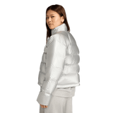 ADIDAS - Piumino Helionic Holiday CLIMAWARM - Donna - Silver - image 3