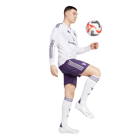 ADIDAS - Maglia Manchester United 25/26 A Manica Lunga Da Trasferta Autentica - Uomo - White - image 5