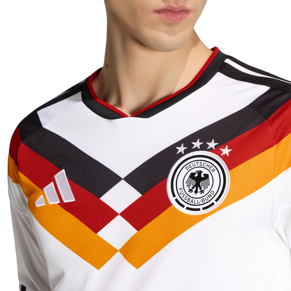 ADIDAS - Maglia Home Long Sleeve Germany 26 - Uomo - White - image 8