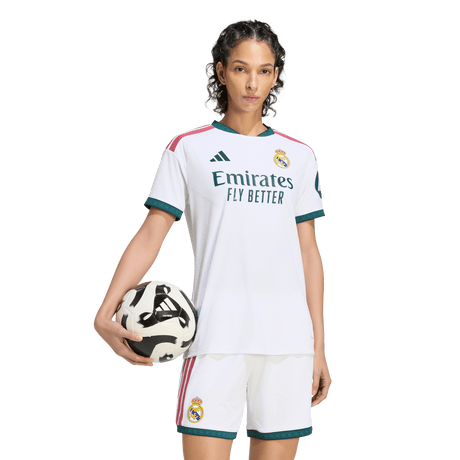 ADIDAS - Real Madrid 26/27 Home Authentic Jersey - Donna - White - image 3