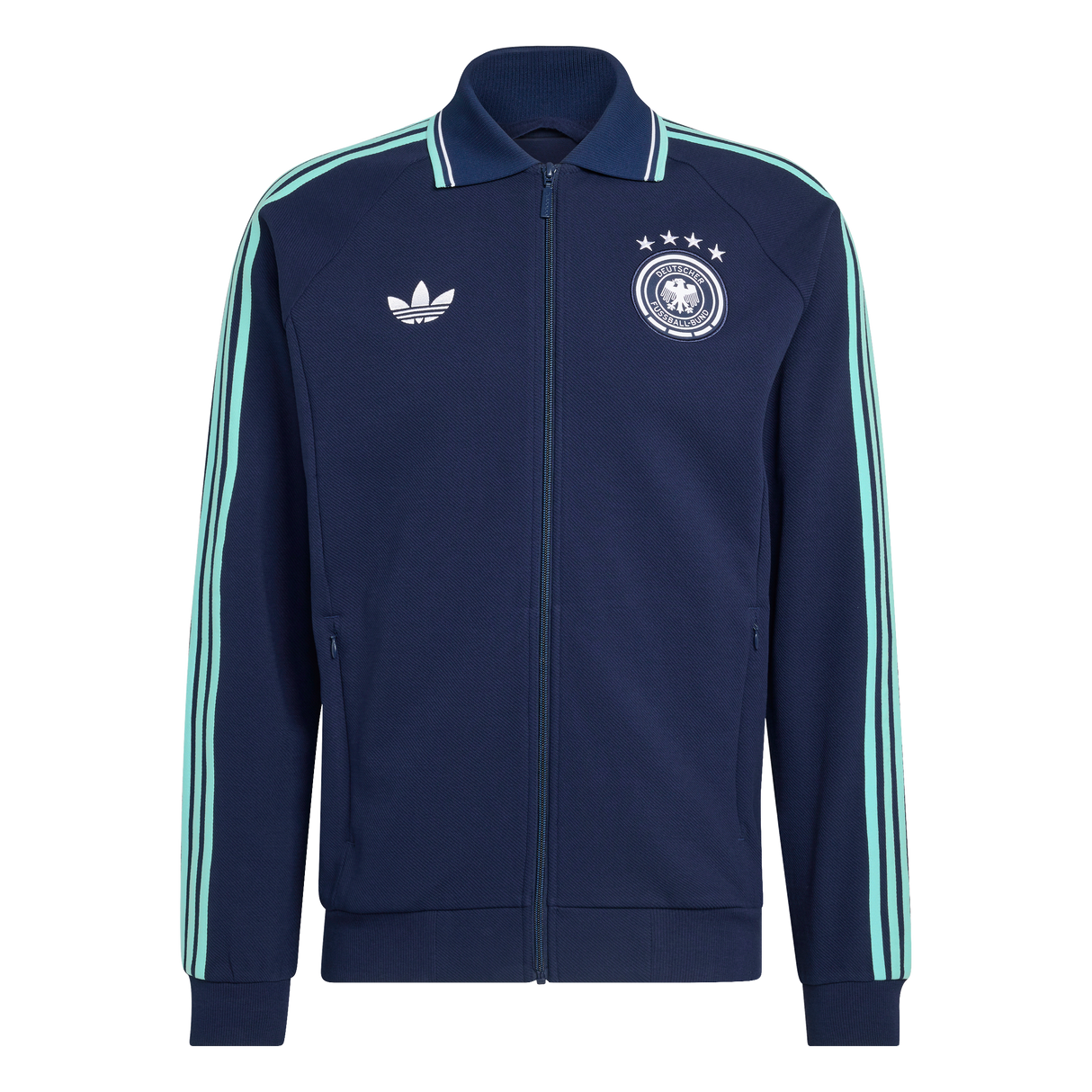 ADIDAS - Germany Away Anthem Jacket - Uomo - Blue - image 1