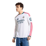ADIDAS - Real Madrid 26/27 Home Jersey Long Sleeve - Uomo - White - image 3