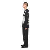 ADIDAS - Y-3 Mercedes - Amg Petronas Formula 1 Team Yohji Graphic Long Sleeve Tee - Black - image 4