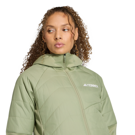 ADIDAS - TERREX Multi CLIMAWARM Insulated Hybrid Hooded Jacket - Donna - image 5