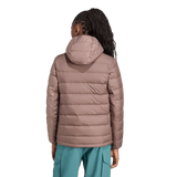 ADIDAS - Giacca TERREX Multi Light Down CLIMAWARM Hooded - Donna - Brown - image 3
