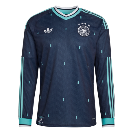 ADIDAS - Germany 26 Away Long Sleeve Jersey - Uomo - Blue - image 1