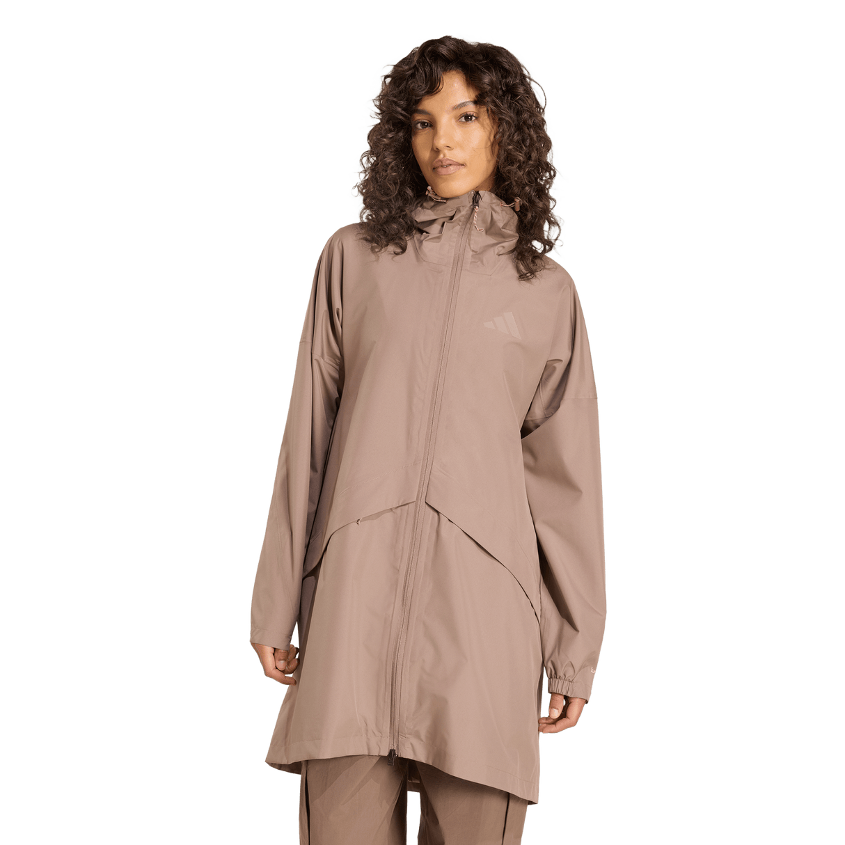 ADIDAS - Parka Impermeabile TERREX Multi CLIMAPROOF A 2 Strati - Donna - Brown - image 2