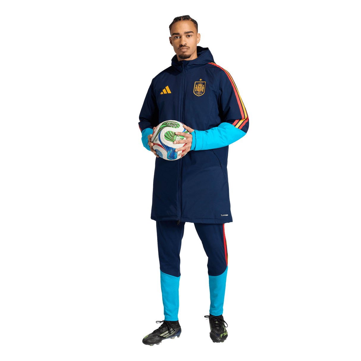 ADIDAS - Spain 26 Tiro Stadium Parka - Uomo - Blue - image 5