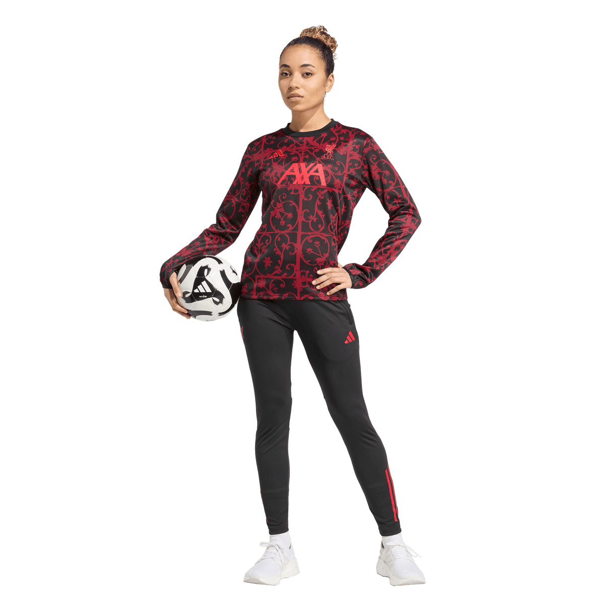 ADIDAS - Liverpool Fc 25/26 Pre Match Warm Top - Donna - Black - image 5