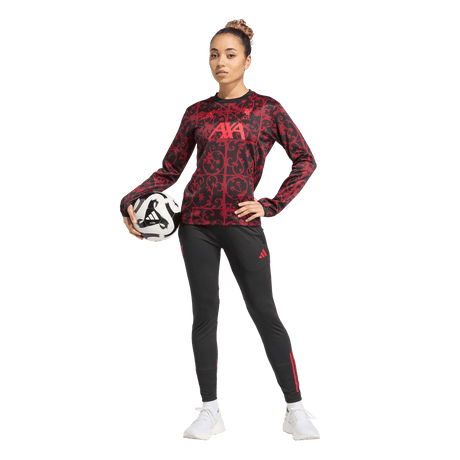 ADIDAS - Liverpool Fc 25/26 Pre Match Warm Top - Donna - Black - image 5