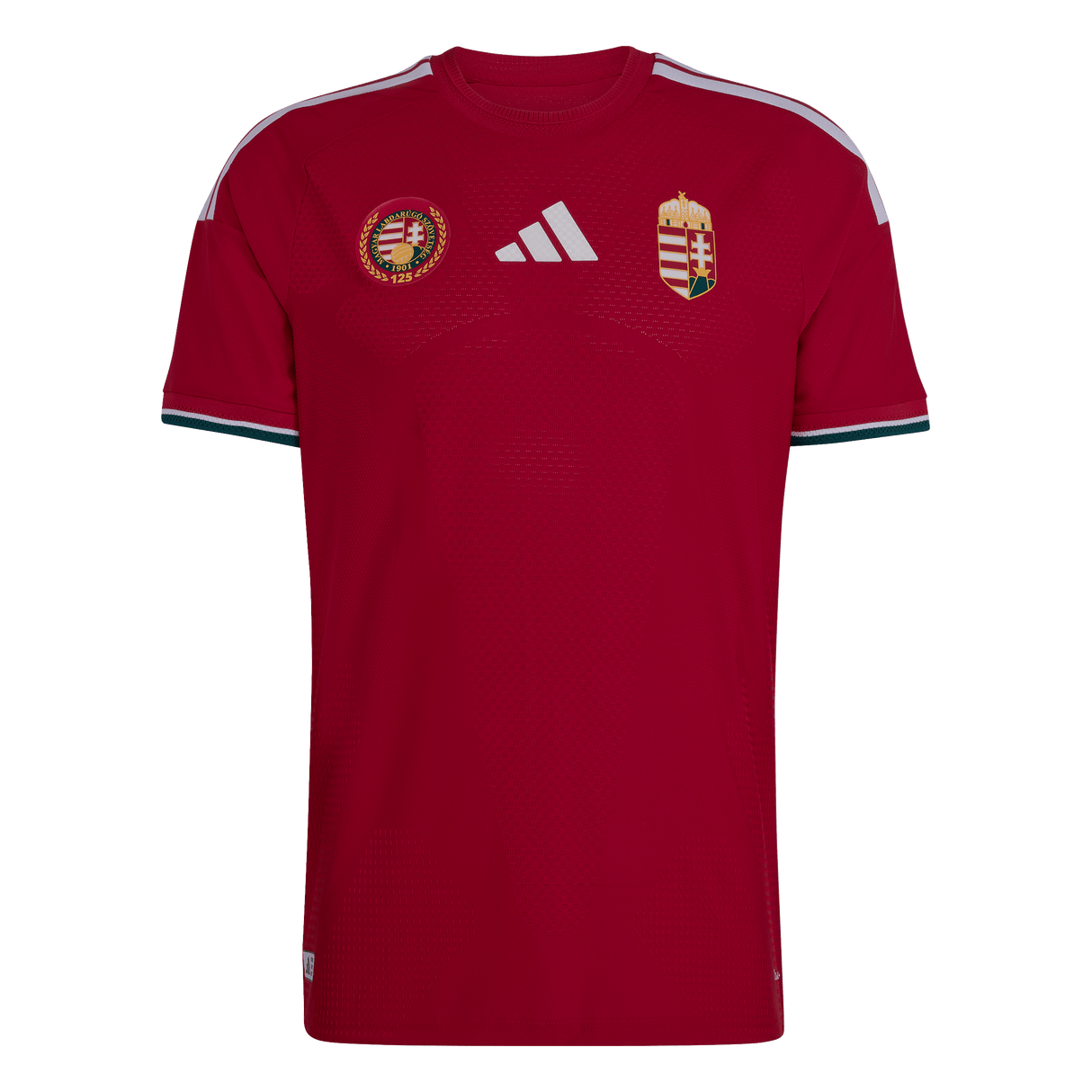 ADIDAS - Maglia Home Authentic Ungheria 26 - Uomo - Red - image 1