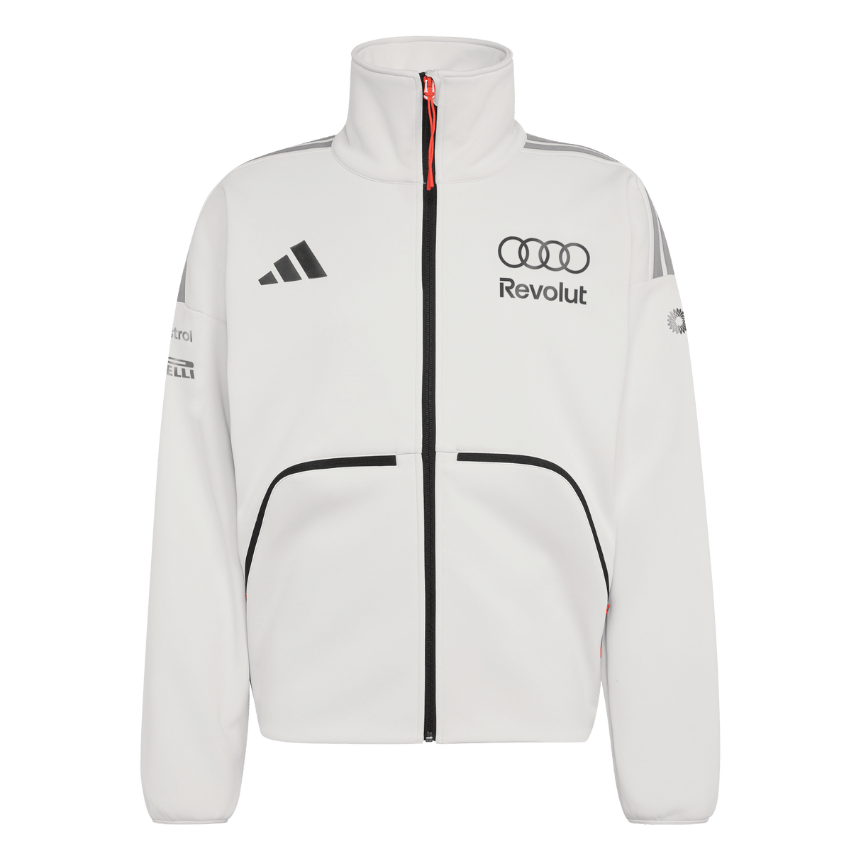 ADIDAS - Audi Revolut Formula One Team 2026 Engineers & Marketing Track Top - Uomo - Grey - image 1