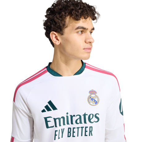 ADIDAS - Real Madrid 26/27 Home Jersey Long Sleeve - Uomo - White - image 6