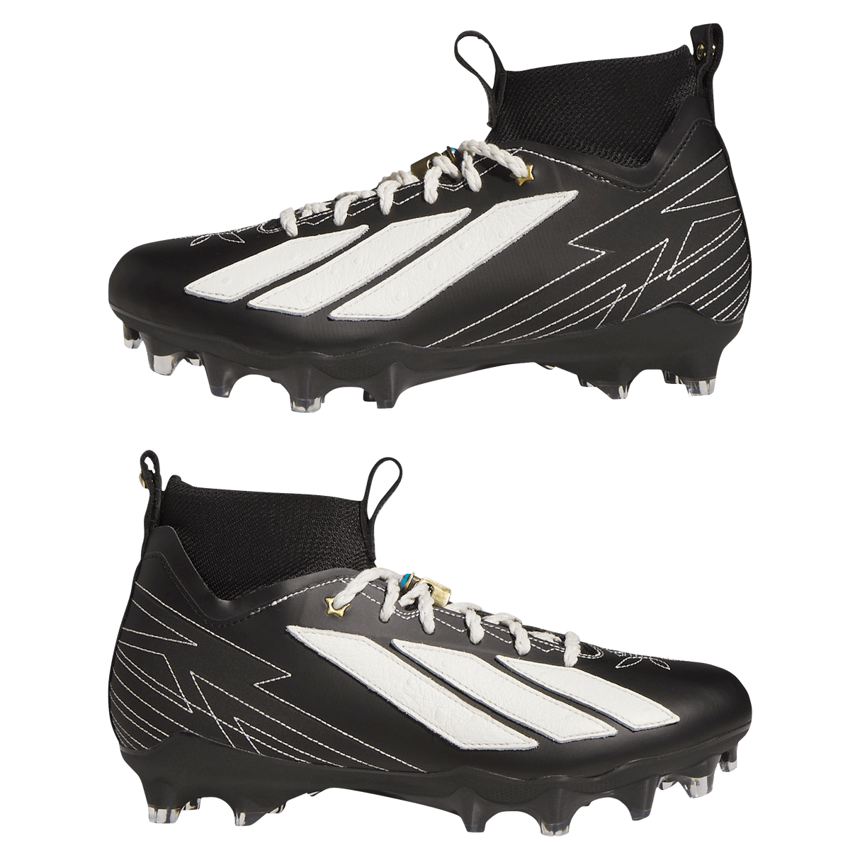 ADIDAS - Adizero Impact II Rodeo American Football Cleats - Black - image 10