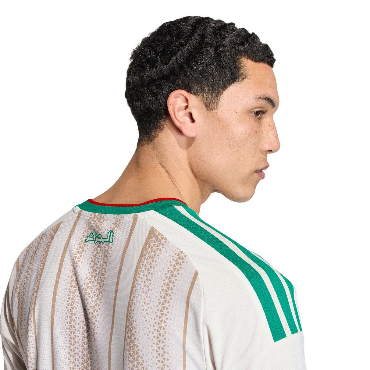 ADIDAS - Algeria 26 Home Authentic Jersey - Uomo - Beige - image 8