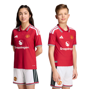 ADIDAS - Manchester United 26/27 Home Authentic Jersey Kids - Red - image 9