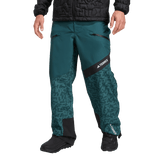 ADIDAS - TERREX Techrock Hybrid PRIMEKNIT CLIMAPROOF Pants - Uomo - Blue - image 2