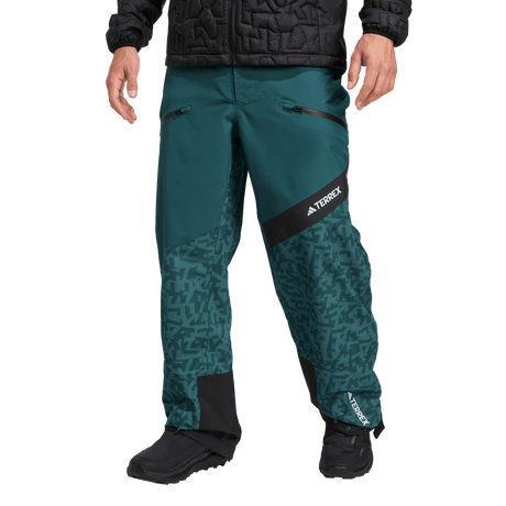 ADIDAS - TERREX Techrock Hybrid PRIMEKNIT CLIMAPROOF Pants - Uomo - Blue - image 2