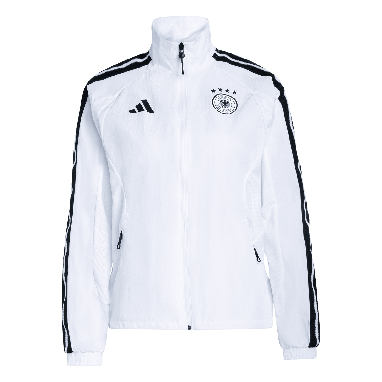 ADIDAS - Germany Home Anthem Jacket - Donna - White - image 1