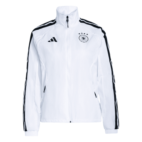 ADIDAS - Germany Home Anthem Jacket - Donna - White - image 1