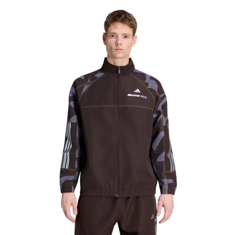 ADIDAS - Amg Camo Woven Track Jacket - Brown - image 2