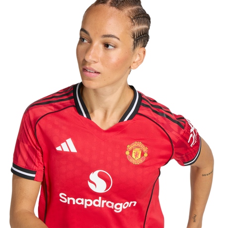 ADIDAS - Manchester United 25/26 Home Authentic Jersey - Donna - Red - image 7