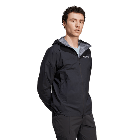ADIDAS - Giacca TERREX Xperior 2.5 Layer Light CLIMAPROOF - Uomo - Black - image 4