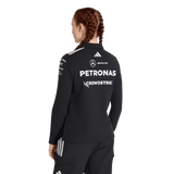 ADIDAS - Mercedes - Amg Petronas Formula 1 Team Engineers Polo Longsleeve - Donna - Black - image 3