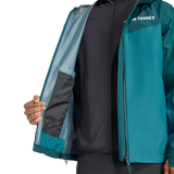 ADIDAS - Giacca TERREX Multi 2.5L RAIN.RDY - Uomo - Green - image 6