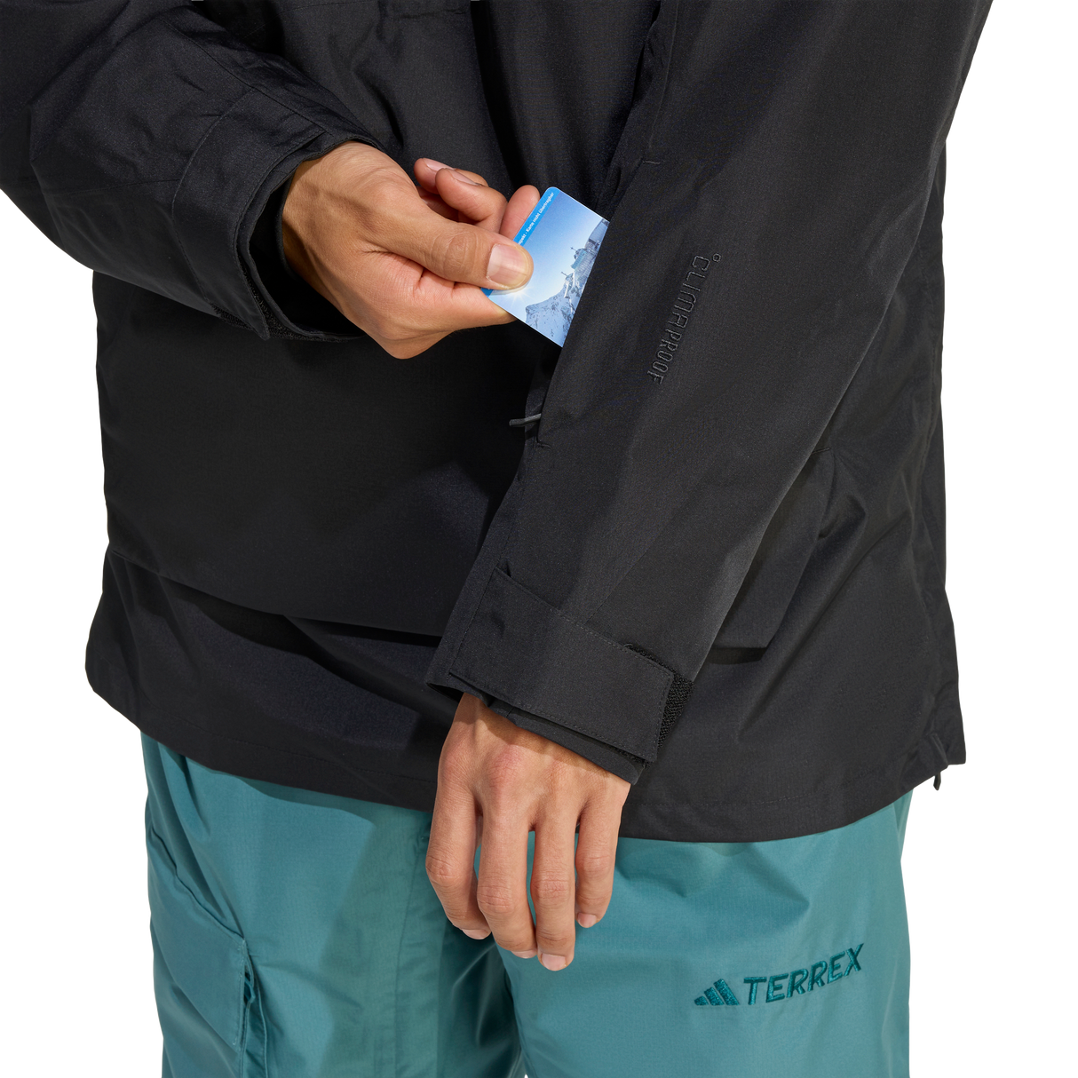 ADIDAS - Giacca Anorak TERREX Xploric CLIMAPROOF A 2 Strati Foderata - Uomo - image 5