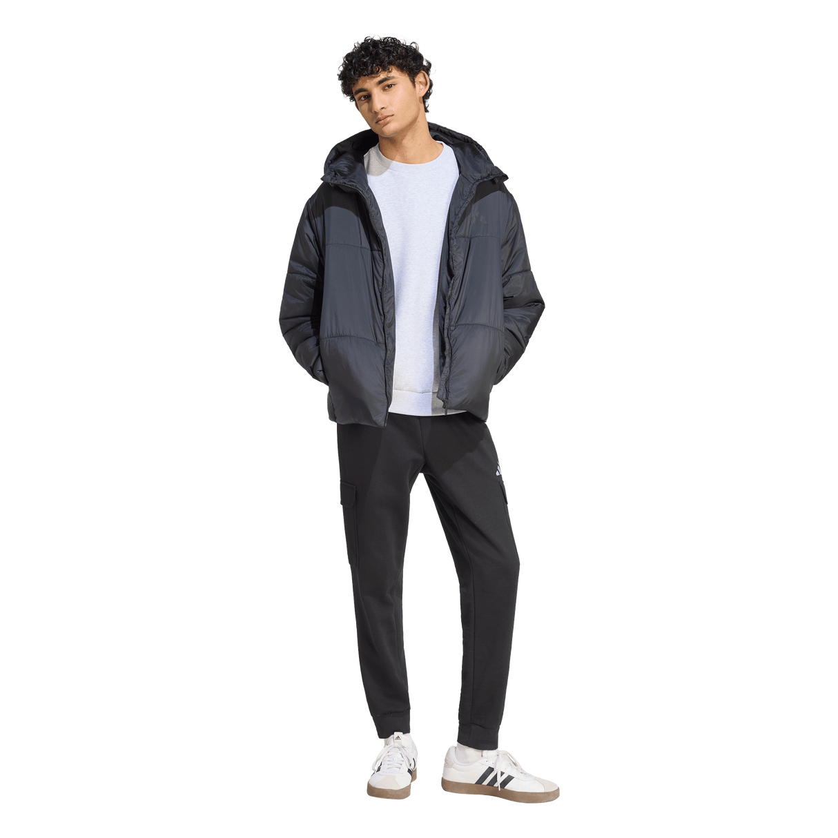 ADIDAS - Essentials Highloft Insulated Puffer Jacket - Uomo - Black - image 4