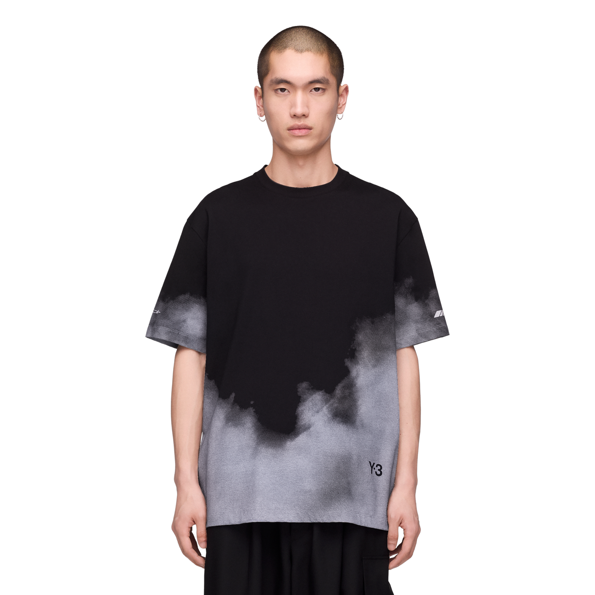 ADIDAS - Y-3 Mercedes - Amg Petronas Formula 1 Team Tour Short Sleeve Tee - Black - image 2
