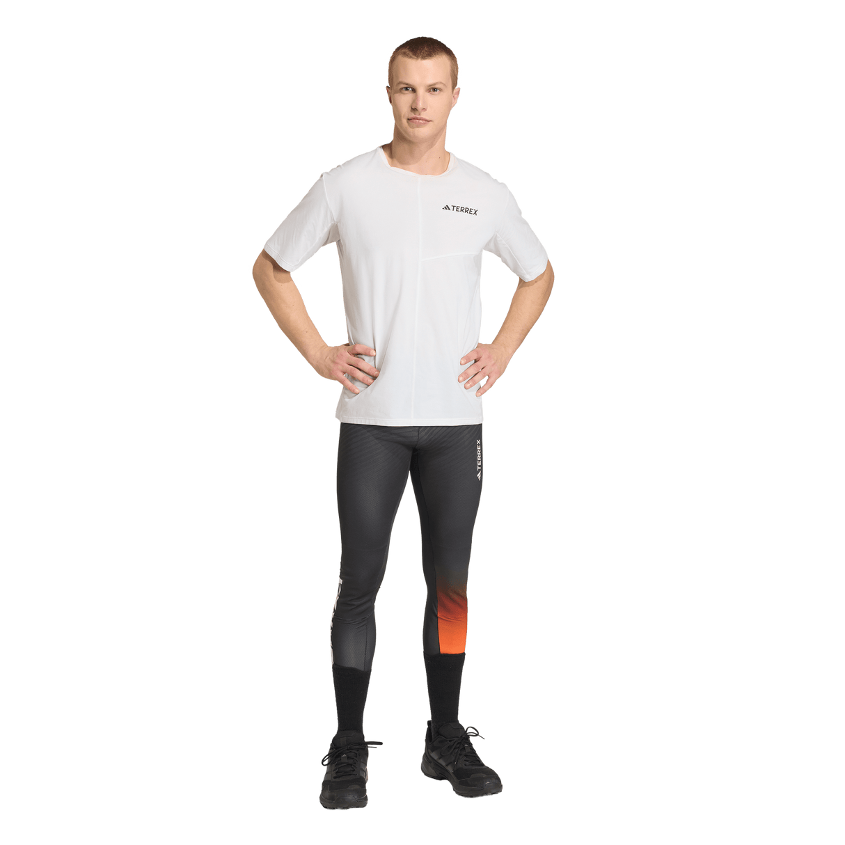 ADIDAS - Calzamaglia Da Gara Cross-Country TERREX Xperior - Uomo - Orange - image 4