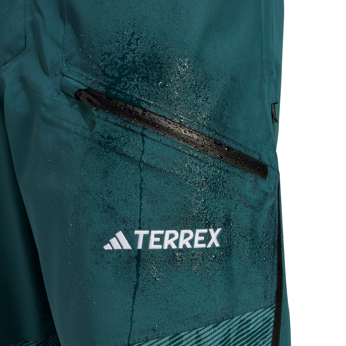 ADIDAS - TERREX Xperior Hybrid PRIMEKNIT CLIMAPROOF Bib Pants - Uomo - Blue - image 7