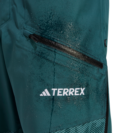 ADIDAS - TERREX Xperior Hybrid PRIMEKNIT CLIMAPROOF Bib Pants - Uomo - Blue - image 7