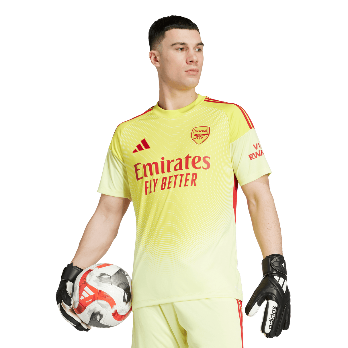 ADIDAS - Arsenal Fc 25/26 Goalkeeper Jersey - Uomo - Black - image 3