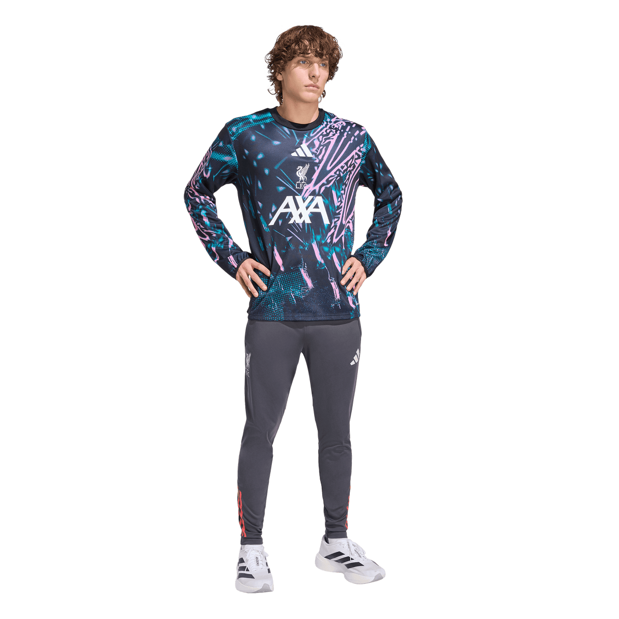 ADIDAS - Liverpool Fc 25/26 Pre Match Warm Top - Uomo - Black - image 4