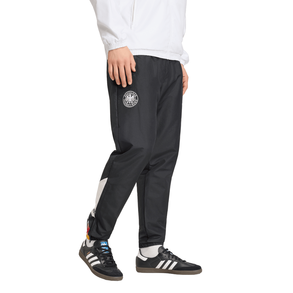 ADIDAS - Germany Track Pants 1994 - Uomo - Black - image 2