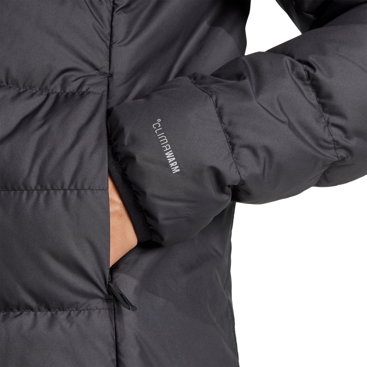 ADIDAS - Giacca TERREX Multi Light Down CLIMAWARM Hooded - Donna - Black - image 5