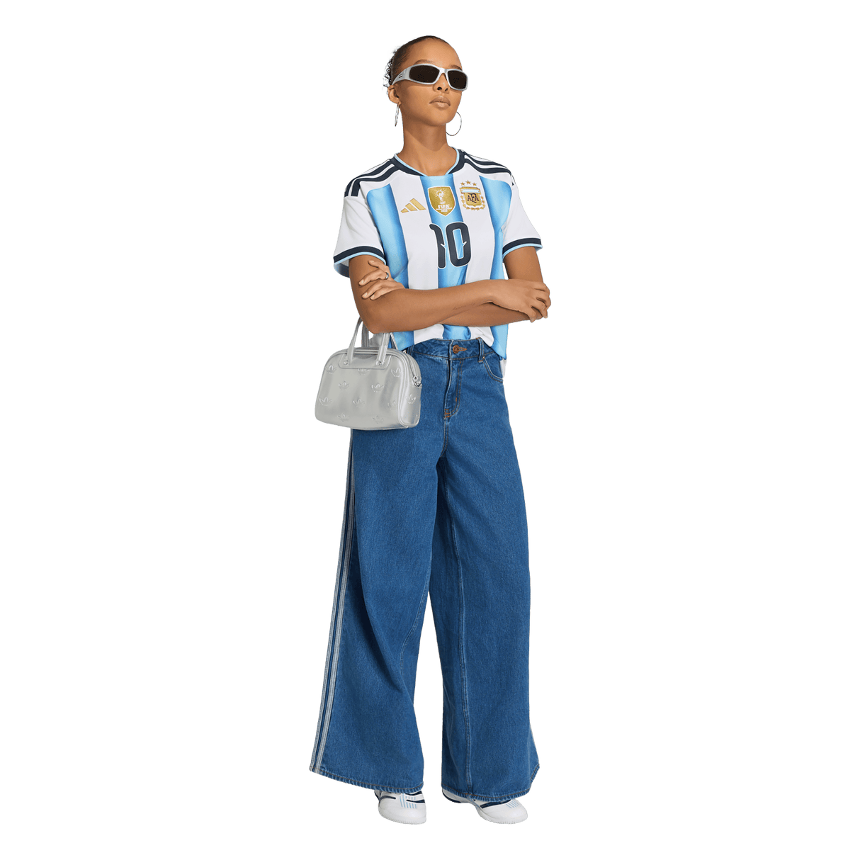 ADIDAS - Maglia Home Messi Argentina 26 - Donna - White - image 5