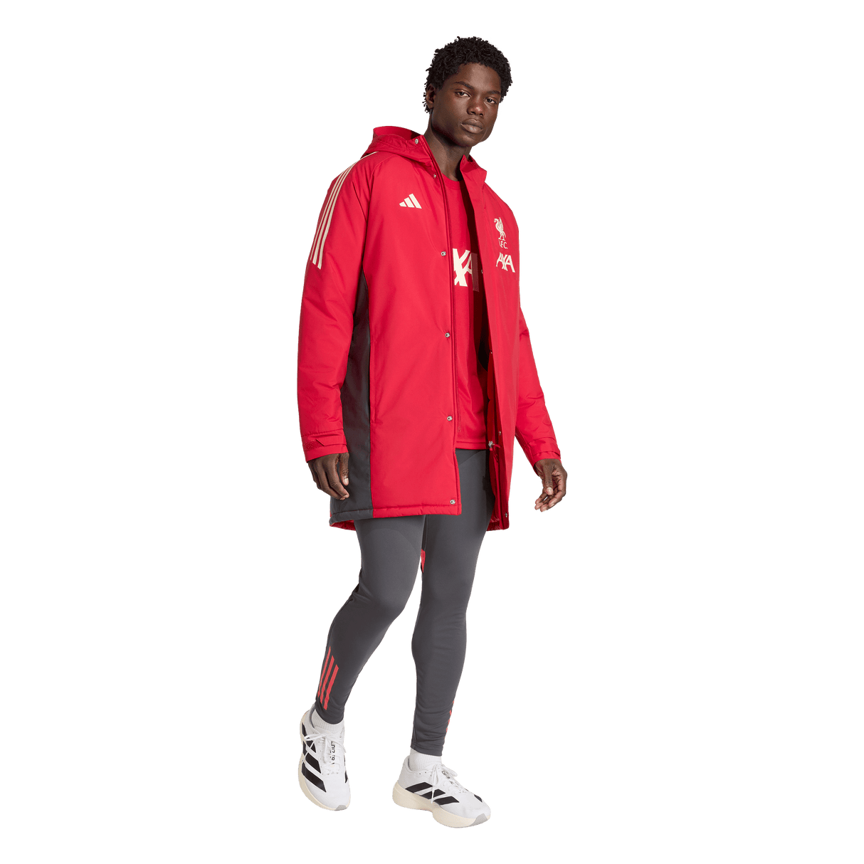 ADIDAS - Liverpool Fc 25/26 Tiro Stadium Parka - Uomo - Black - image 4