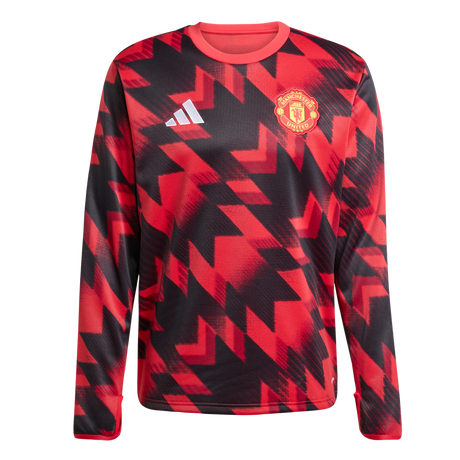 ADIDAS - Top Pre-Match Warm Manchester United Fc 25/26 - Uomo - Red - image 1
