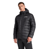 ADIDAS - TERREX Multi Essentials CLIMAWARM Light Down Hooded Jacket - Uomo - Black - image 2